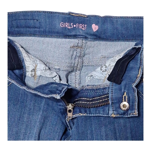 Stylish Blue Girls Size 6 - Picture 3 of 4